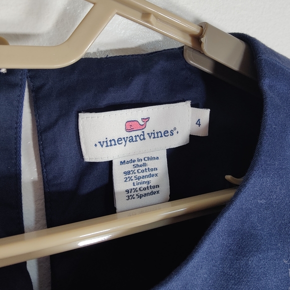 Vineyard Vines Magnolia Striped Dress Size 4 - Picture 4 of 5